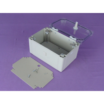 Caja electrónica Plasitc caja de conexiones impermeable caja impermeable para exteriores caja pcb PWE535PW con tamaño 300 * 200 * 160 mm